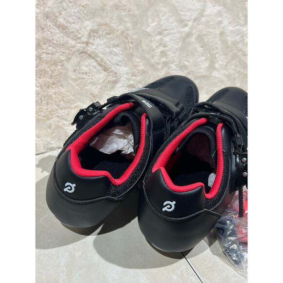 Peloton Cycling Shoes Men’s Size 48 Black Indoor Bike Shoes w/ Delta Cleats NWT main image 6